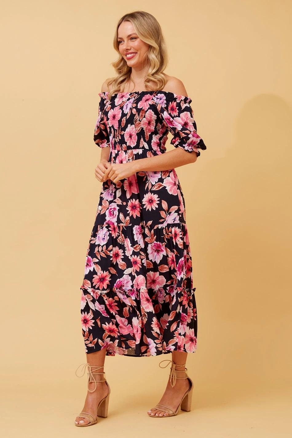 MAUDE FLORAL MIDI DRESS 7 MAUDE FLORAL MIDI DRESS - Image 5