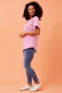 BINDI EMBELLISHED GRAPHIC PRINT TOP -Printedcarpetus 260d71f45479c7076be8a87fcf4b9c04