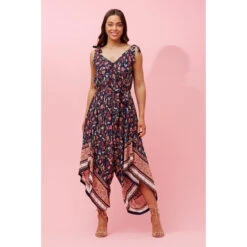 IDA SLEEVELESS FLORAL JUMPSUIT -Printedcarpetus 276790465c274277d1997cfe3371b4d9
