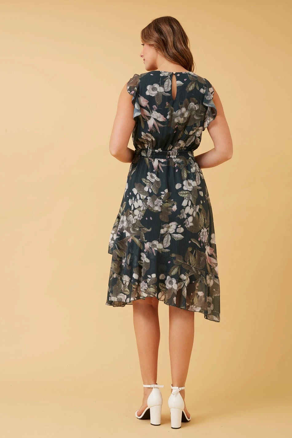 LOLA FLORAL MIDI DRESS 9 LOLA FLORAL MIDI DRESS - Image 7
