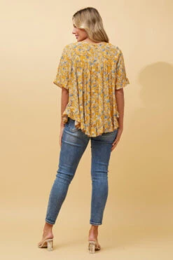 FRILA PAISLEY BOHO TOP -Printedcarpetus 28a20368047540fd5a76789d93d6e7ae