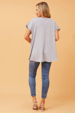 NERIDA LUREX LINEN TOP -Printedcarpetus 2967438d57d3f7dfbd46d3b381ec7f40