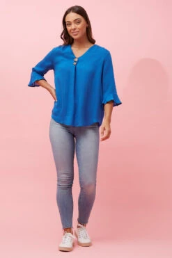 RUE BUTTON DETAIL TOP -Printedcarpetus 29f2faececf415a9ac404d05492784cf