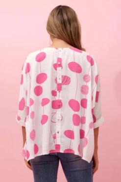 FLORA OVERSIZED POLKA DOT TOP -Printedcarpetus 2a0473344de4a4b0c3e9244a915326ba