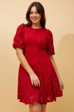 OLETI FLORAL LACE SHORT DRESS -Printedcarpetus 2a5837f036e9e708eac84994a045c8fc