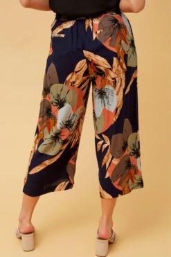 OXANA TROPICAL PRINT CULOTTES -Printedcarpetus 2bf44b9f78f18da6af1b41bc25c0b504