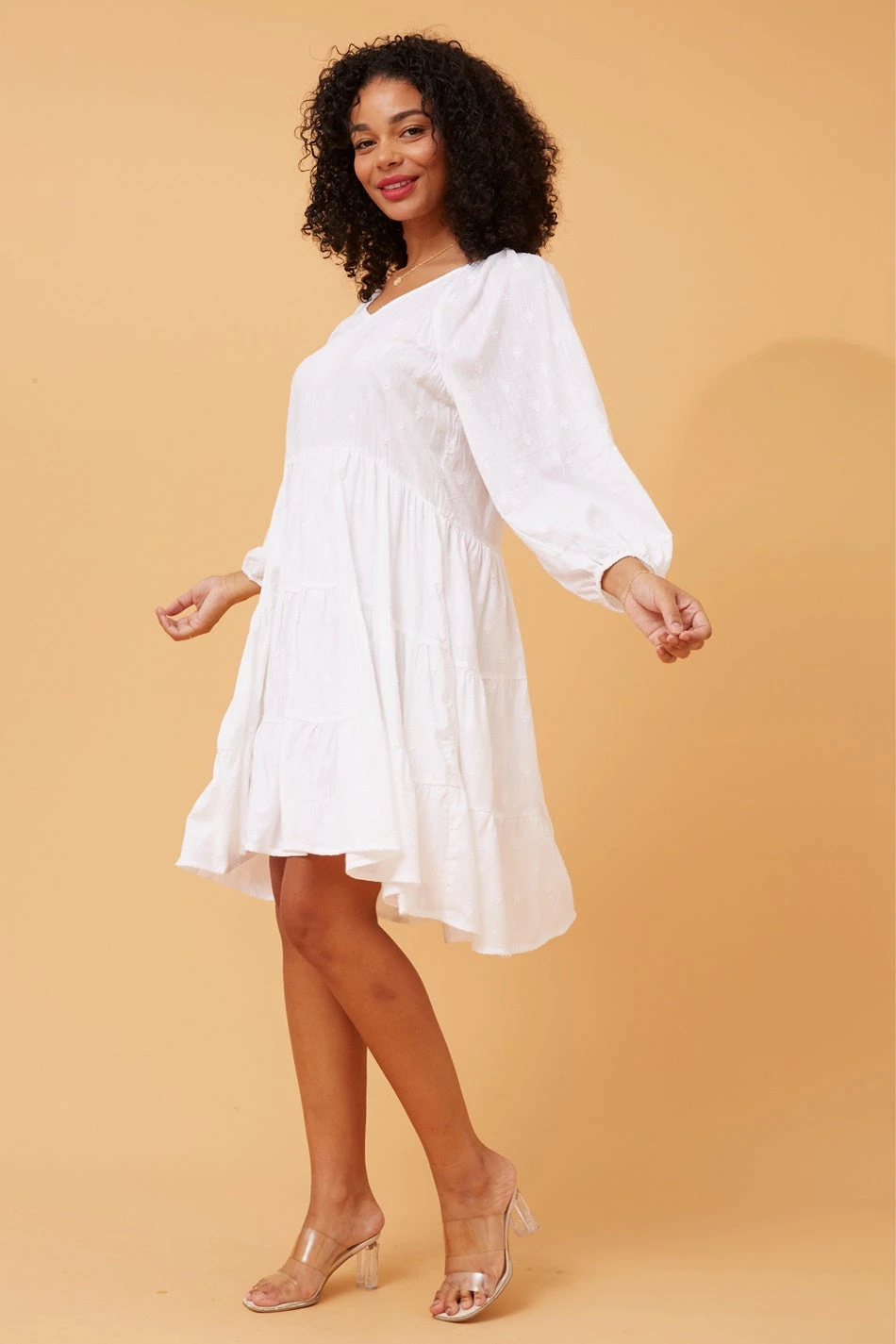 VINITA TEXTURED DRESS 4 VINITA TEXTURED DRESS - Image 2