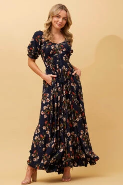 DAISY FLORAL BOHO MAXI DRESS -Printedcarpetus 2cad36294d264b163a0e2005ed96002a