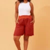 MARCHELLA LINEN SHORTS -Printedcarpetus 2dc0a669255d4e950d9687f9879954fa