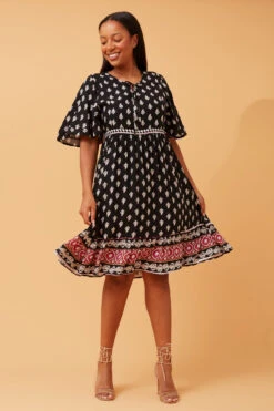 TALULLA BOHO MINI DRESS