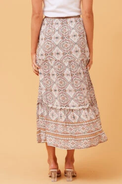 Stella CODY FLORAL BOHO MAXI SKIRT -Printedcarpetus 2dd9a531c4e644f8ca1c194180dca66b