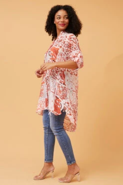 JANSON BOHO HI LOW TUNIC -Printedcarpetus 2dfd02c7f8e1881f791ad6287a9a480d