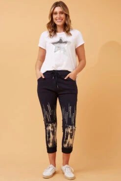 JANJA EMBELLISHED JOGGERS