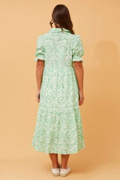 GRACIELA TIERED MIDI DRESS 20 GRACIELA TIERED MIDI DRESS -Printedcarpetus 2e7c9f83aa4a5f8ff9bb9cd501280080