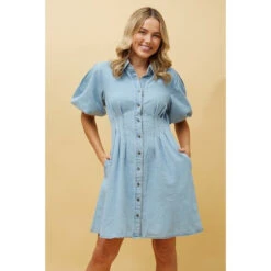JENNIFER DENIM SHIRT DRESS 17 JENNIFER DENIM SHIRT DRESS -Printedcarpetus 2ed48f3ef356ca3fc11e685b42f494da