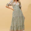 ELSIE FLORAL BOHO MAXI DRESS -Printedcarpetus 300c6fbac5e8fc6161e391b73a23d9fd