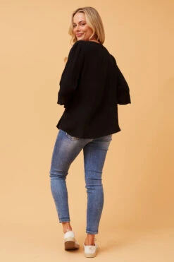 RUE BUTTON DETAIL TOP -Printedcarpetus 301ad32174133cad8a902a3fdd275dde