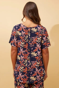 SONIA FLORAL TOP -Printedcarpetus 308ca24354d9b303af0a70fabdbfa37d