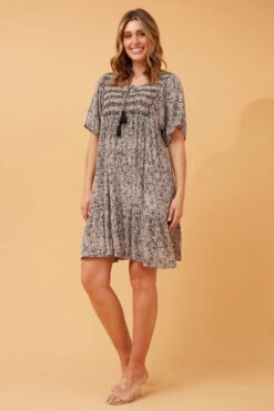 HONDA ANIMAL PRINT BOHO DRESS -Printedcarpetus 3106ff931fa6767d8812df512150a2b9