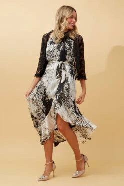 JUSTINE FLORAL SEQUIN LACE CARDIGAN -Printedcarpetus 314c229898f9de06deb2c97344796492