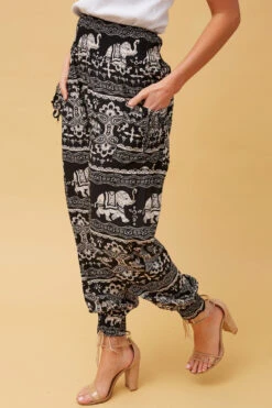ANIMAL PRINT BOHO HAREM PANTS -Printedcarpetus 31db27341a4994e64ca3afb0b0e025f0