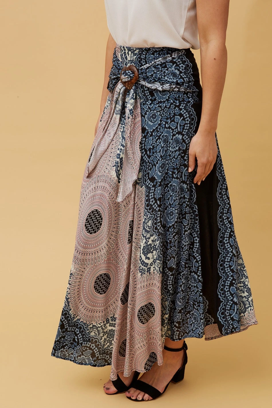 COCONUT BOHO MAXI SKIRT 7 COCONUT BOHO MAXI SKIRT - Image 5