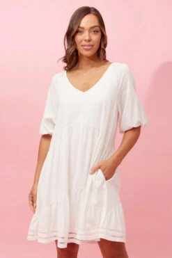 MEXICO TIERED SHORT DRESS -Printedcarpetus 324fa5fe22fa5da6f51265946b8629c6