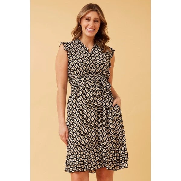 RAVINA ABSTRACT BOHO TEA DRESS 17 RAVINA ABSTRACT BOHO TEA DRESS - Image 15