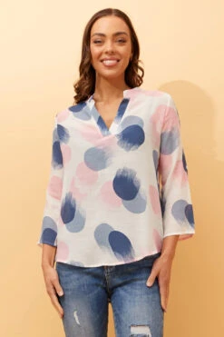 Stella SPICY POLKA DOT BLOUSE -Printedcarpetus 34c871b55a9d84217462a41171437a58