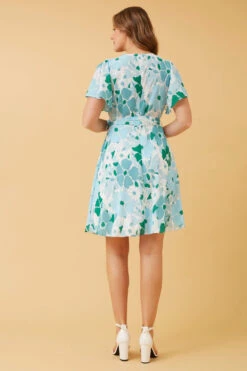 RAELENE FLORAL SHORT DRESS -Printedcarpetus 34cb5b9628768e0c0bb542b995b13c96