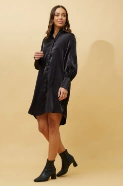 GERTIE SATIN SHIRT MIDI DRESS -Printedcarpetus 3538105bc925d19e18e959779b227d61 0c68e1df 7210 4d55 b4c8 49ac33198db9