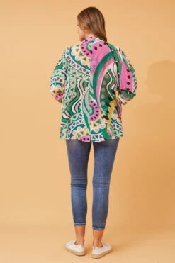 BELINA BOHO PRINT TOP -Printedcarpetus 358984e73389152dd481442c9e46ee8b