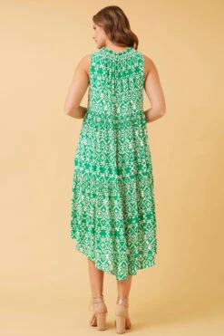 DREW TIERED TRAPEZE DRESS -Printedcarpetus 3631c00b0479e021290379f243f4b2b1