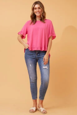 FRILA LINEN SMOCK TOP 33 FRILA LINEN SMOCK TOP -Printedcarpetus 36df444fc85c7b721f3f98491d64dd49