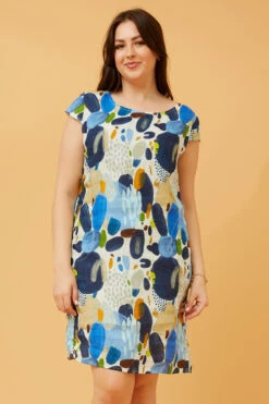 JOYA LINEN SHORT DRESS -Printedcarpetus 37907b243b1a65c308f45133a1c9f741 699ff851 7d32 4042 bafd a8070e0138bd