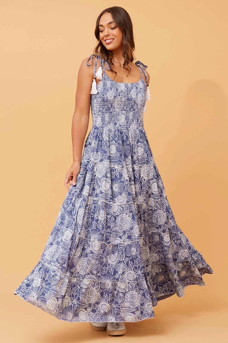 NIRA TIERED MAXI DRESS 5 NIRA TIERED MAXI DRESS - Image 3