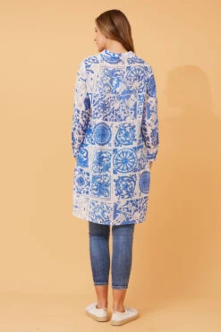 JANSON BOHO HI LOW TUNIC -Printedcarpetus 393796add5b08aaa853bee7a77338820