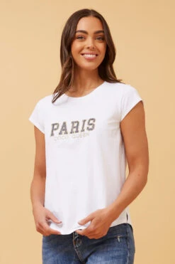 COCO PARIS TSHIRT -Printedcarpetus 399456ddcd26762a71e94533cc9ca3dd