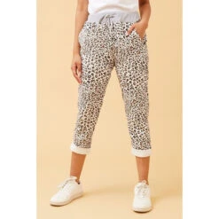 JANJA ANIMAL PRINT JOGGER -Printedcarpetus 3ac9661ac9c55fc79ac60f222d184fbb