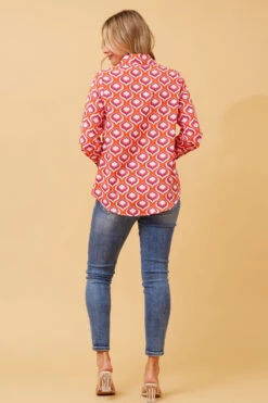 ASHANTI ABSTRACT PRINT TOP -Printedcarpetus 3ba68fc52ab4c92566e9208cdb2328b0