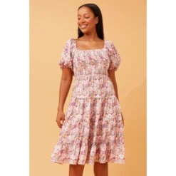 CASSANDRA FLORAL SHORT DRESS 15 CASSANDRA FLORAL SHORT DRESS -Printedcarpetus 3cb199c20092e8bdd94a26ba0bd157a7