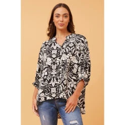 BELINA FLORAL PRINT TOP -Printedcarpetus 3cc88c87de005021cc029de6e9455cd2