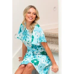 RAELENE FLORAL SHORT DRESS -Printedcarpetus 3d760c4e82dcaf6bacb984d9d0aed427