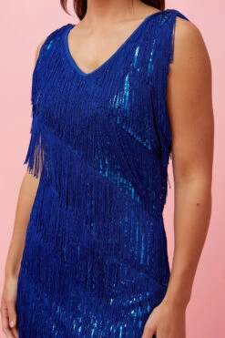 ZANDRA FRINGE FLAPPER DRESS -Printedcarpetus 3ec0e60f08e58812c254b5079a68c23e