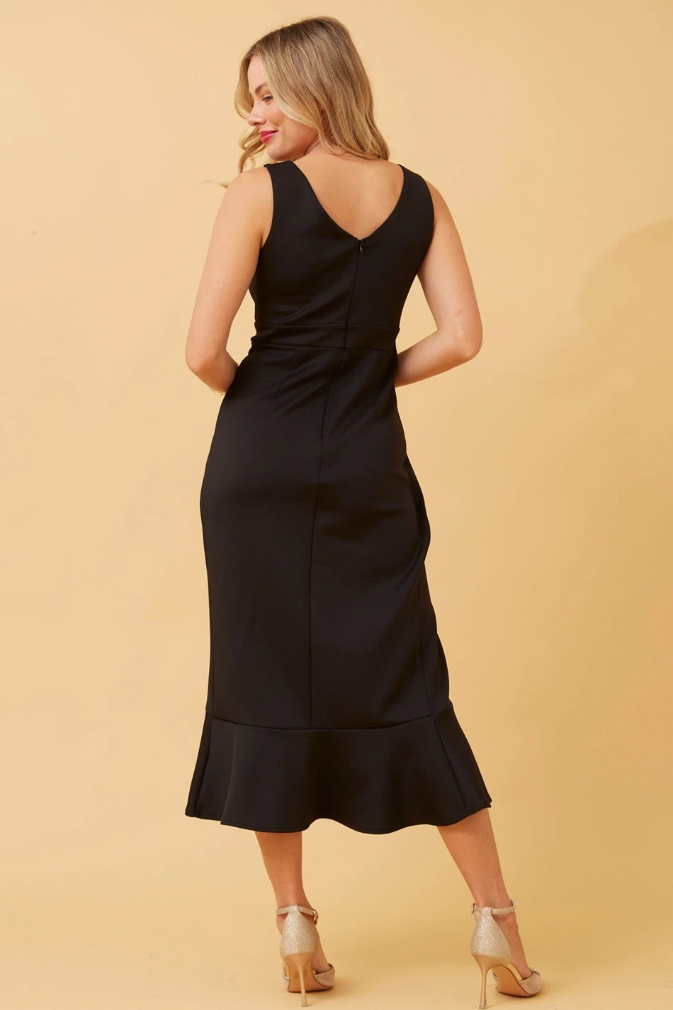ARIELLE SCUBA MIDI DRESS 7 ARIELLE SCUBA MIDI DRESS - Image 5