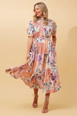 MEDINA FLORAL PATCHWORK BOHO DRESS -Printedcarpetus 41cef2af45ed1305bfeaf33bf40b2919 5bf7de97 80cb 49ff b97f ff3114325bf7