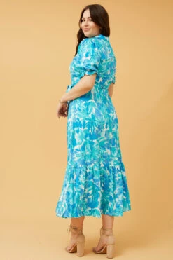 LINA FLORAL MAXI DRESS -Printedcarpetus 430acf8c94559b8624a334e922a1b0b9