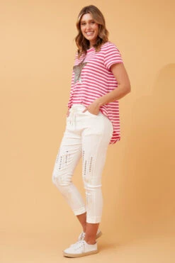 JANJA EMBELLISHED JOGGERS -Printedcarpetus 436402fbca328dda1ec9546b47845524