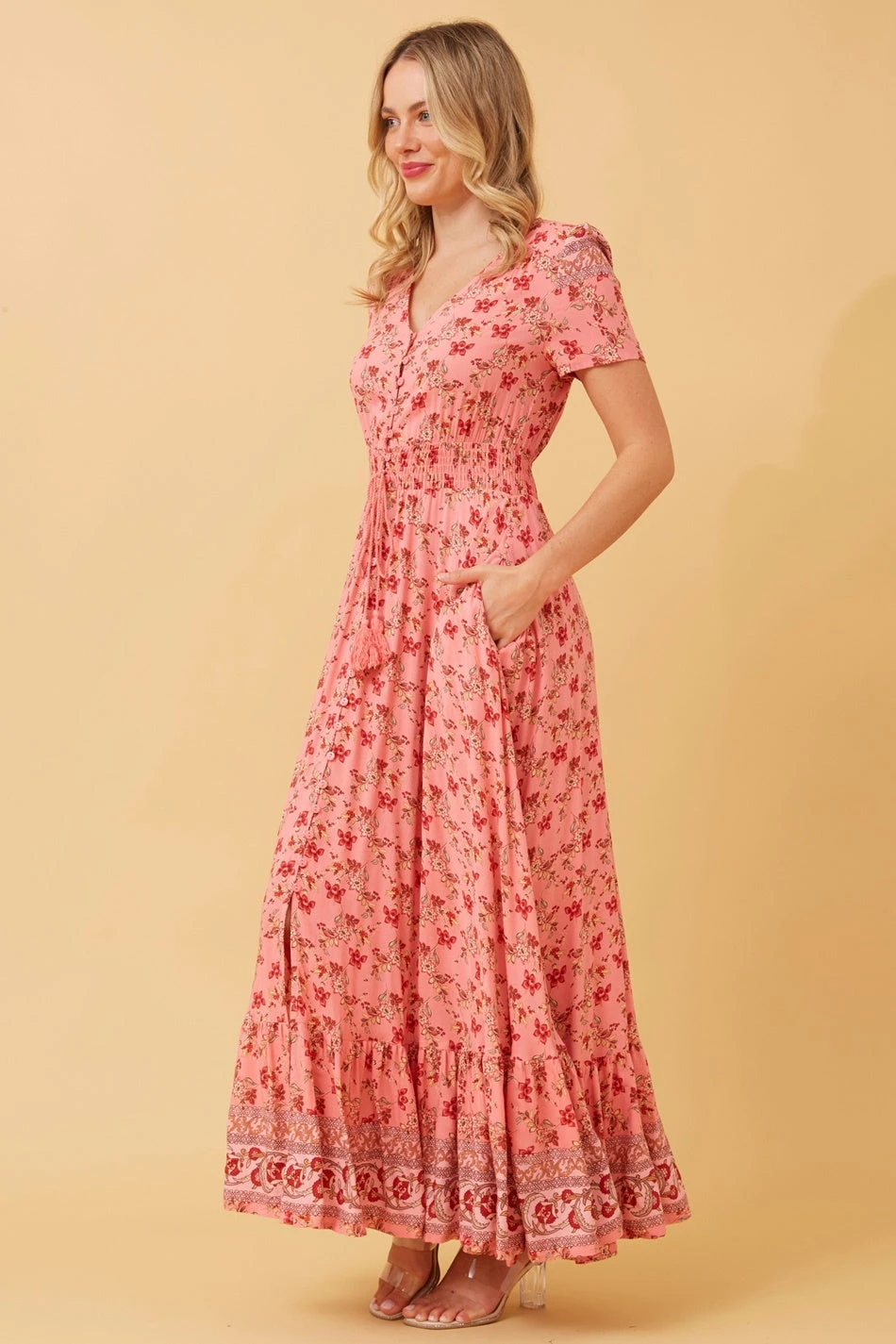 MIA FLORAL BOHO MAXI DRESS 8 MIA FLORAL BOHO MAXI DRESS - Image 6