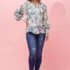 BELLE LONG BALLOON SLEEVE FLORAL SHIRT 2 BELLE LONG BALLOON SLEEVE FLORAL SHIRT -Printedcarpetus 45c953319a579314e117962d0a25adc2
